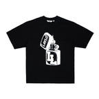 BLACK LIGHTER TEE