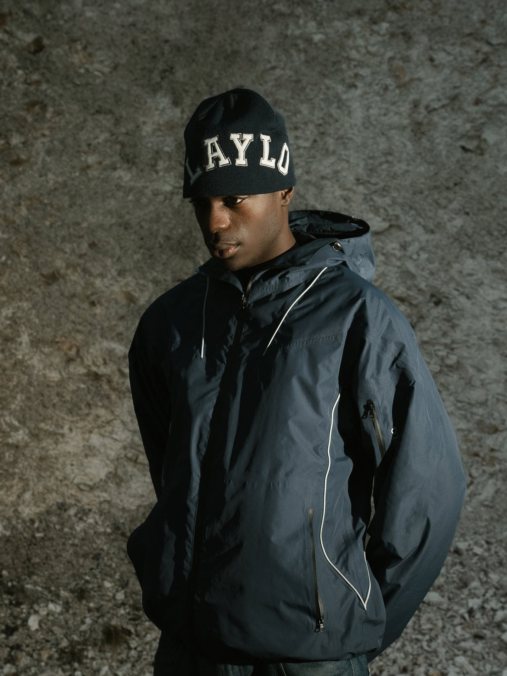TWO.TONE BEANIE - NAVY