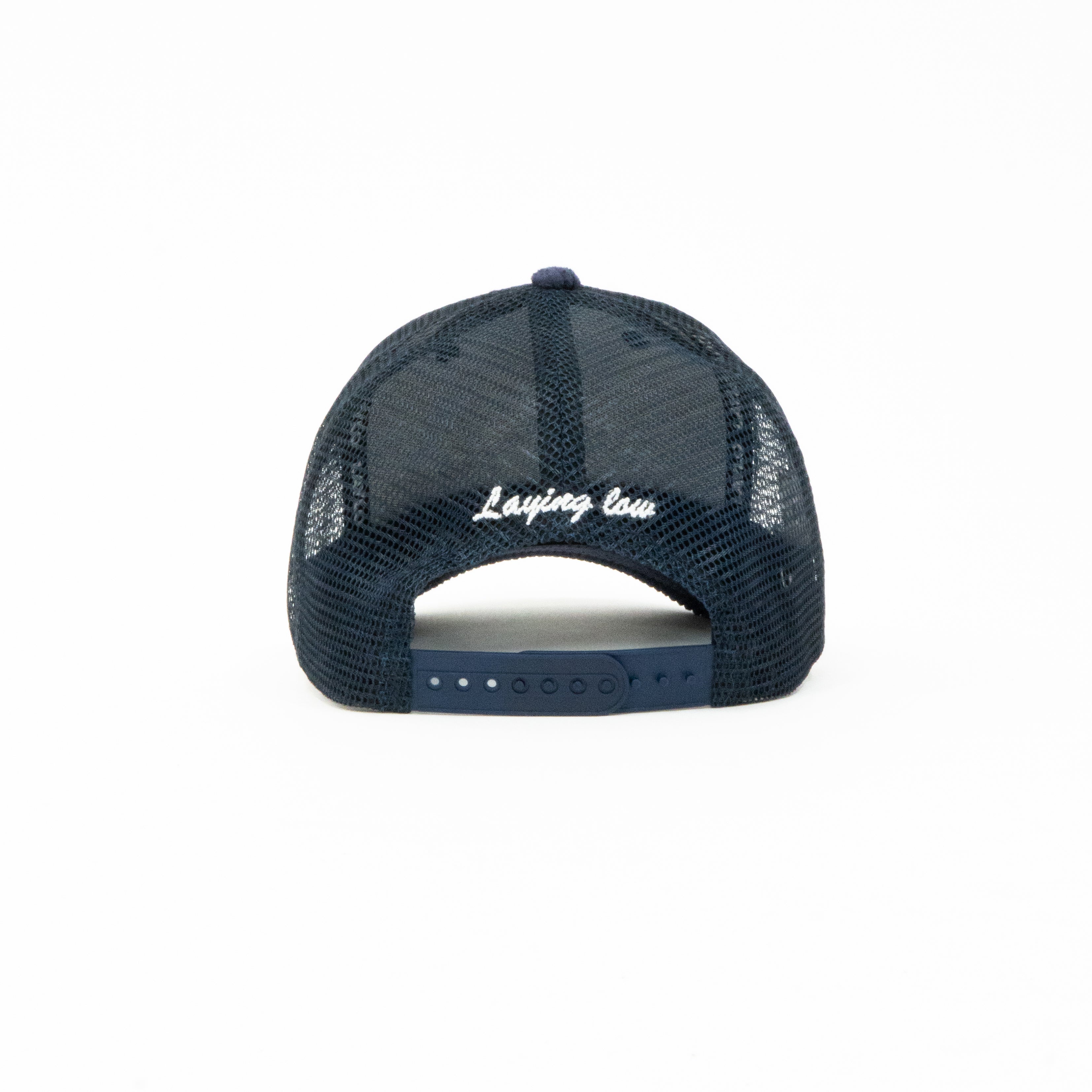 NAVY CORDUROY CAP