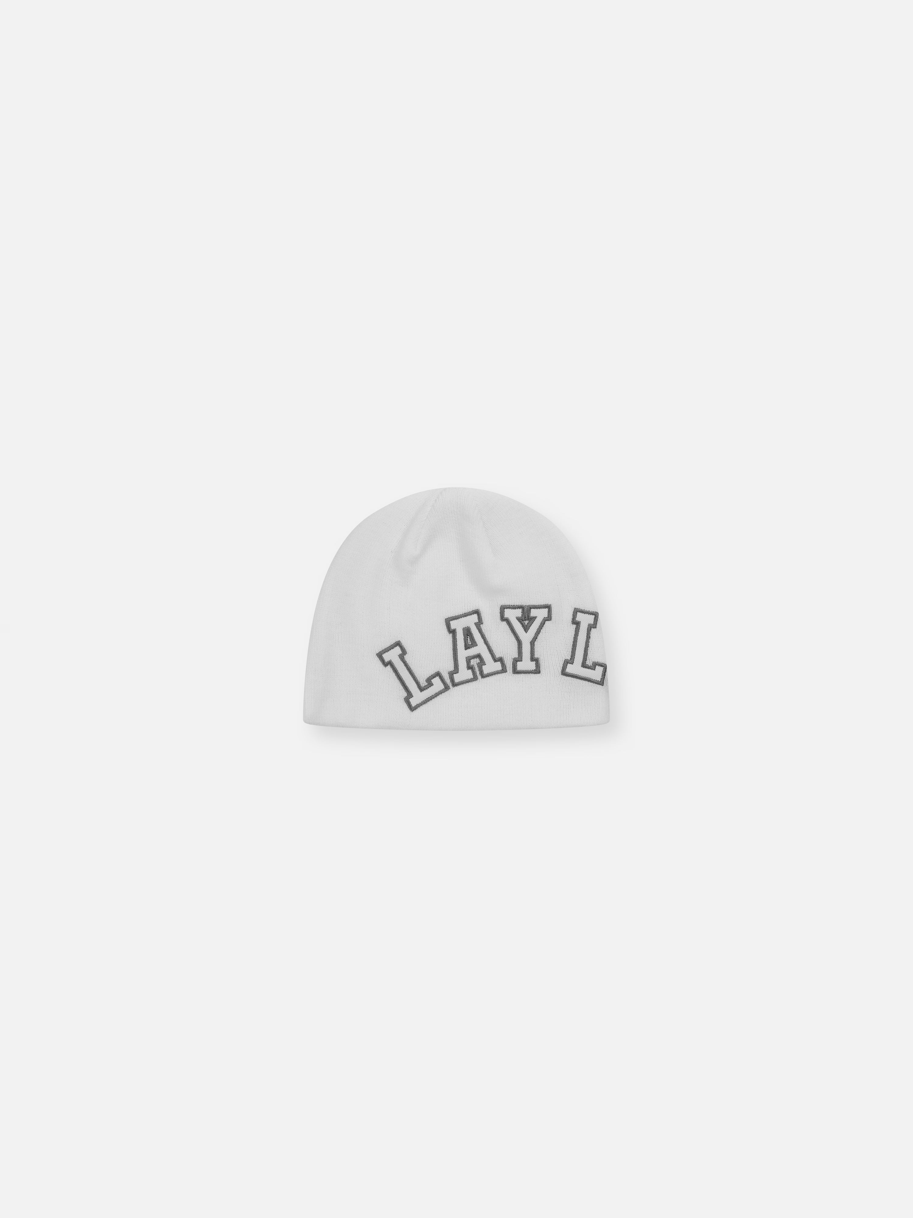 TWO.TONE BEANIE - WHITE