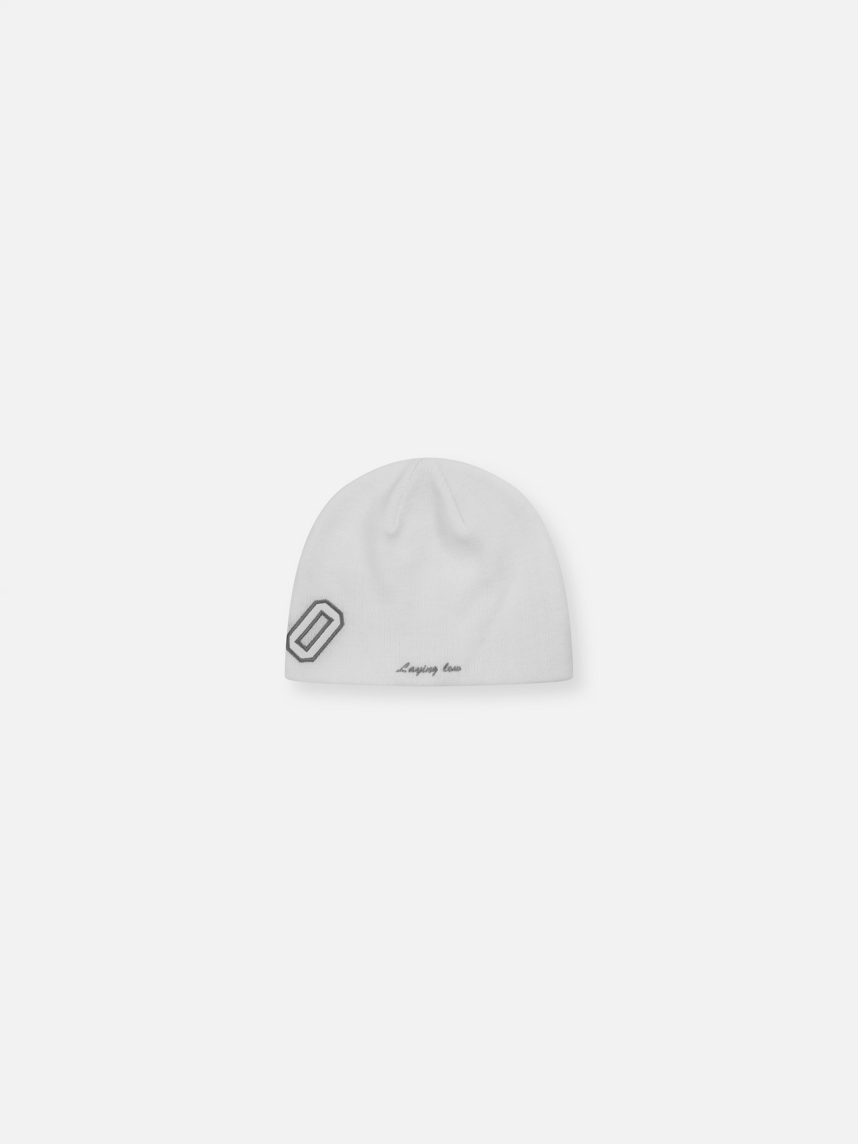 TWO.TONE BEANIE - WHITE