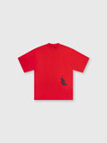 PAINTERS TEE - RED/NAVY