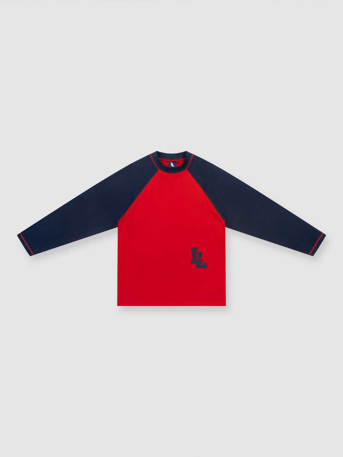 PAINTERS LONGSLEEVE - RED/NAVY