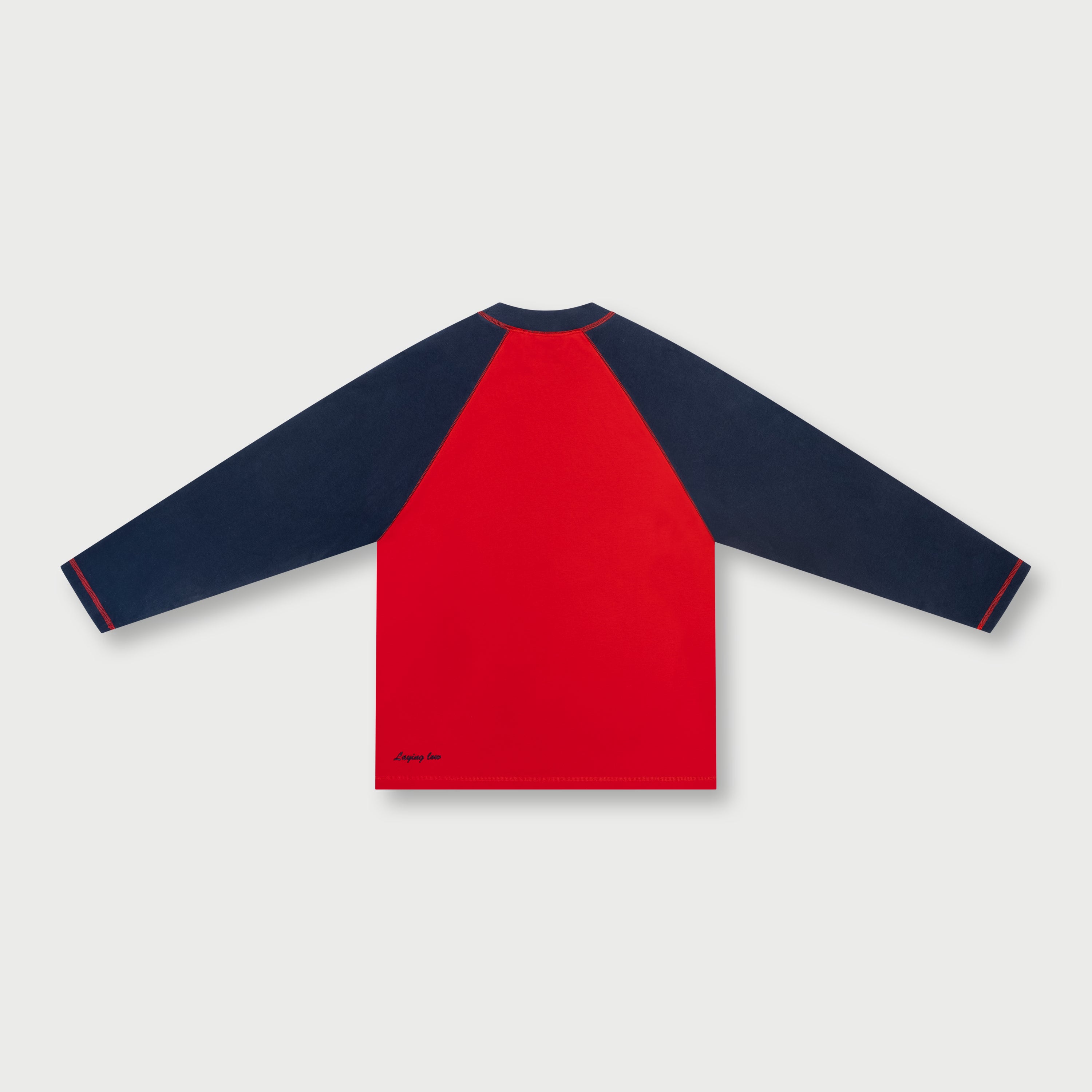 PAINTERS LONGSLEEVE - RED/NAVY
