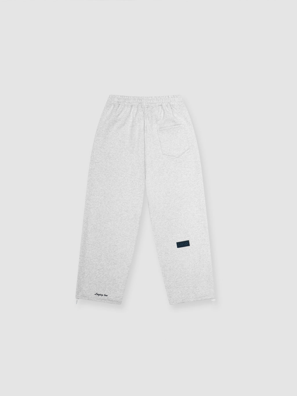 SIGNATURE SWEATPANTS - LIGHT GREY/NAVY